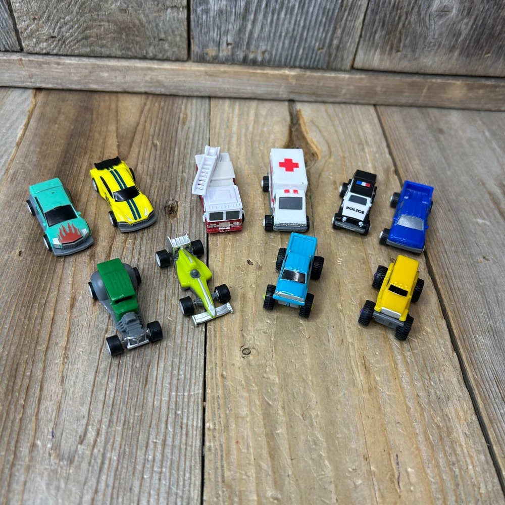 Driven by Battat‎ Pocket Series Mini Vehicles Mixed Lot of 10